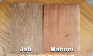 Intip Perbandingan Kursi Taman Kayu Mahoni vs Jati
