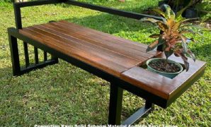 Pengertian Kayu Solid Sebagai Material Andalan Kursi Taman